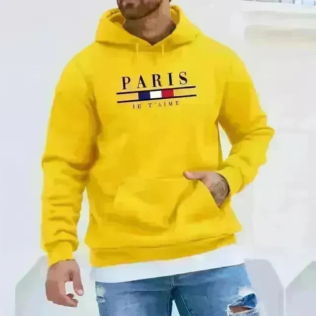 Casual Autumn And Winter Thick Cashmere sweatshirt Hoodie Pullover for men - EX-STOCK CANADA