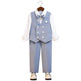 Children's Suit Vest Suit Gentleman Best Man suit 3 piece set outfit - EX-STOCK Canada