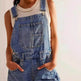 Casual Loose Denim Overalls Street Jeans Jumper Pant Denim Jumper for Women - EX-STOCK Canada