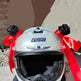 Long hair style motorcycle helmet decoration accessory