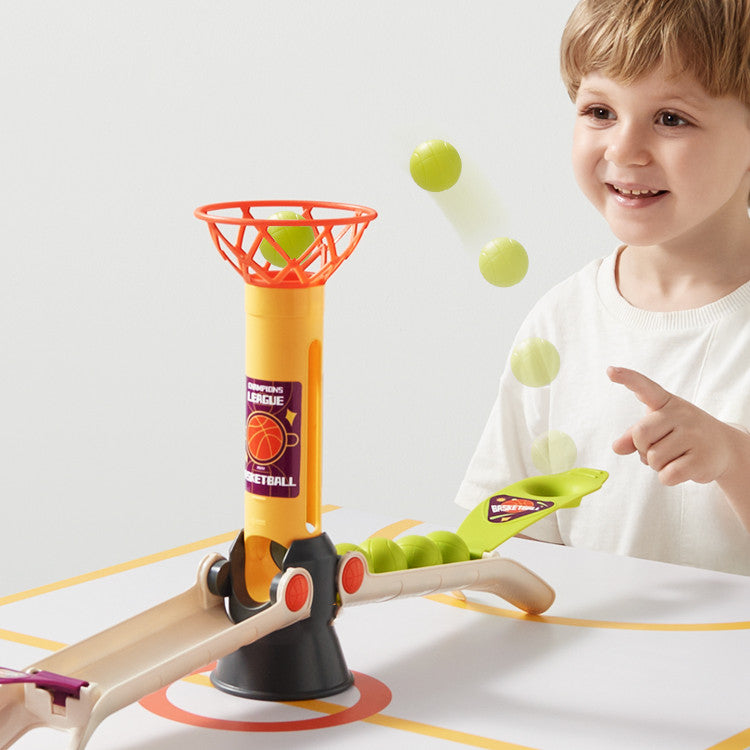 Kids Desktop Basketball Launcher Shooting Toy Game