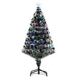 4ft Pre-Lit LED Optical Fiber Christmas Tree Artificial Seasonal Decor EX-STOCK Canada 