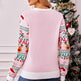 Pink Sweet Knitted Sweater Autumn And Winter EX-STOCK Canada 