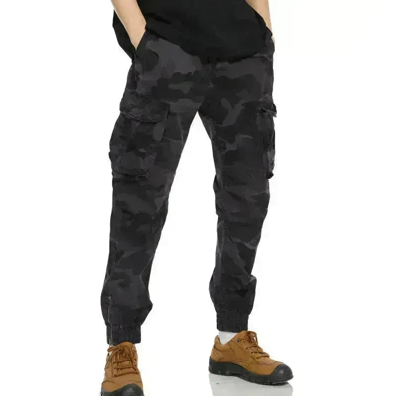 European And American Style Men's Workwear Camouflage Cargo Pants - EX-STOCK CANADA