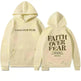 New Hoodie Faith Fear Men's And Women's Printed Sweatshirt - EX-STOCK CANADA
