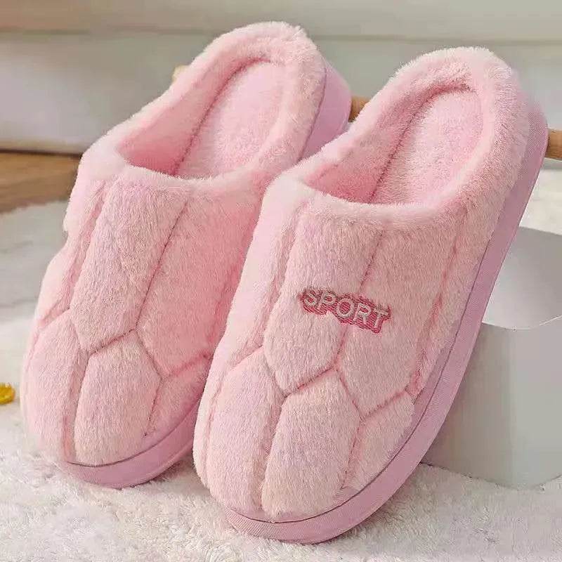 Winter Non-slip Plus Velvet Cotton Slippers - EX-STOCK Canada