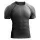 Quick Drying Men Short Sleeve Exercise Running Workout T-shirt Top - EX-STOCK Canada