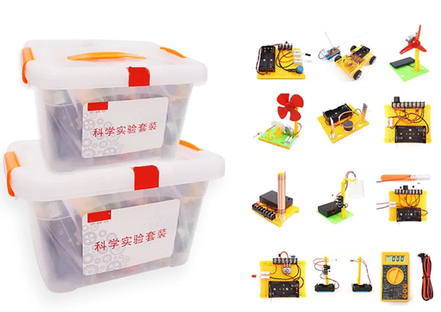 Handmade DIY Electronic Science Experiment Set Students Physical Puzzle - EX-STOCK CANADA