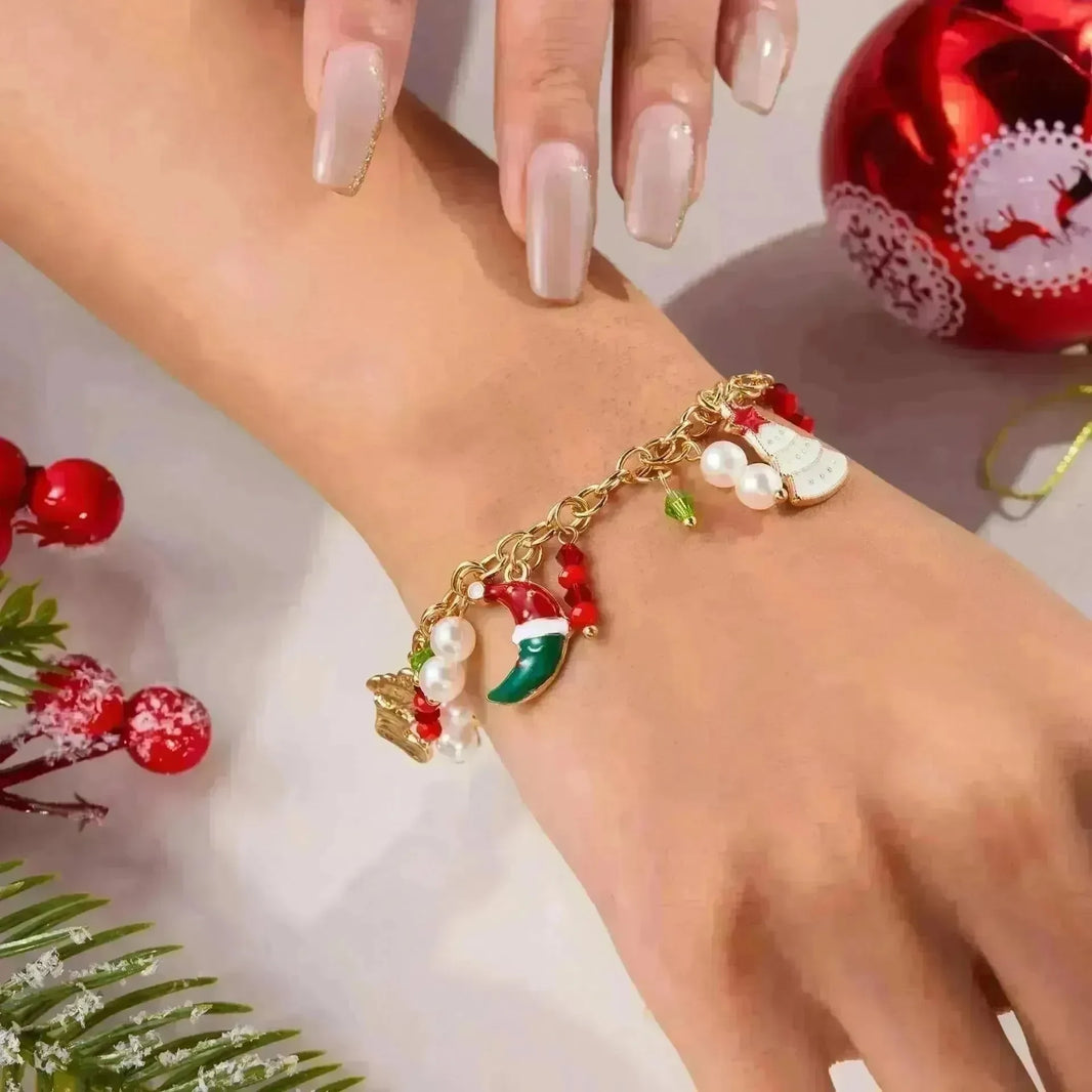 Christmas advent charm bracelet Nutcracker Charm Bracelet - EX-STOCK CANADA