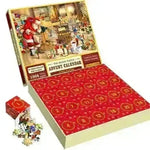 New 24 Boxes Unique Christmas Advent Calendar  2024 Jigsaw Puzzle - EX-STOCK CANADA