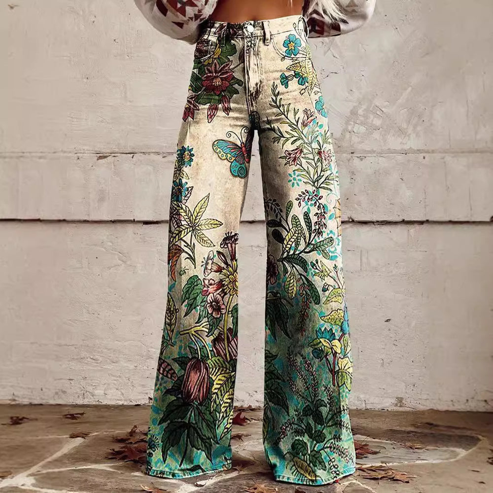 Nouveau Pantalon Décontracté en Jean avec Simulation de Haut-Parleur Thermique 3D Tous-compatibles 