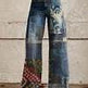 Women's Wide-leg Pants Fashion High Waist Casual Trousers 3D Printing 