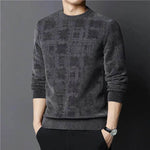 Winter Fleece-lined Chenille Pullover Sweater For Men - EX-STOCK Canada
