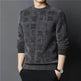 Winter Fleece-lined Chenille Pullover Sweater For Men - EX-STOCK Canada