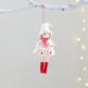 Christmas Cake Dress Girl Doll Angel Pendant EX-STOCK Canada 