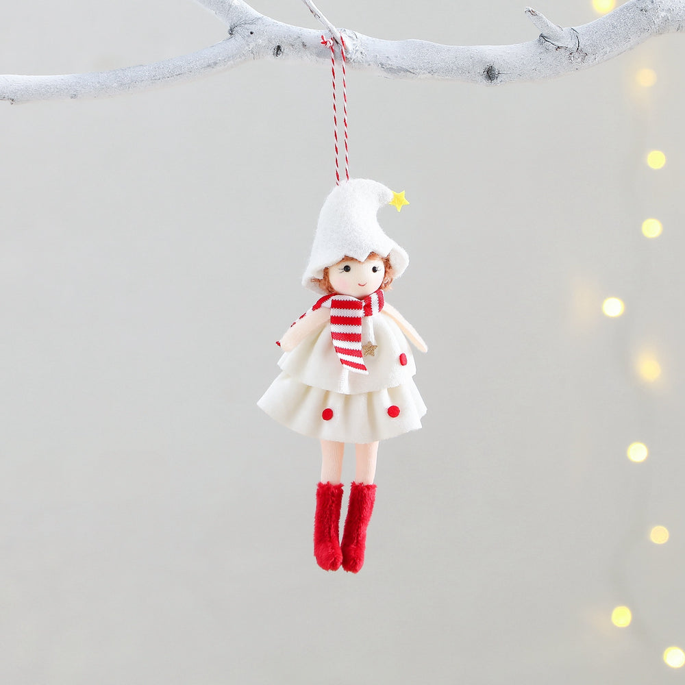 Christmas Cake Dress Girl Doll Angel Pendant EX-STOCK Canada 