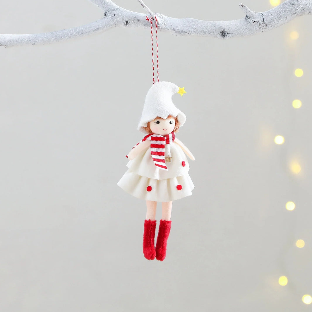 Christmas Cake Dress Girl Doll Angel Pendant EX-STOCK Canada 