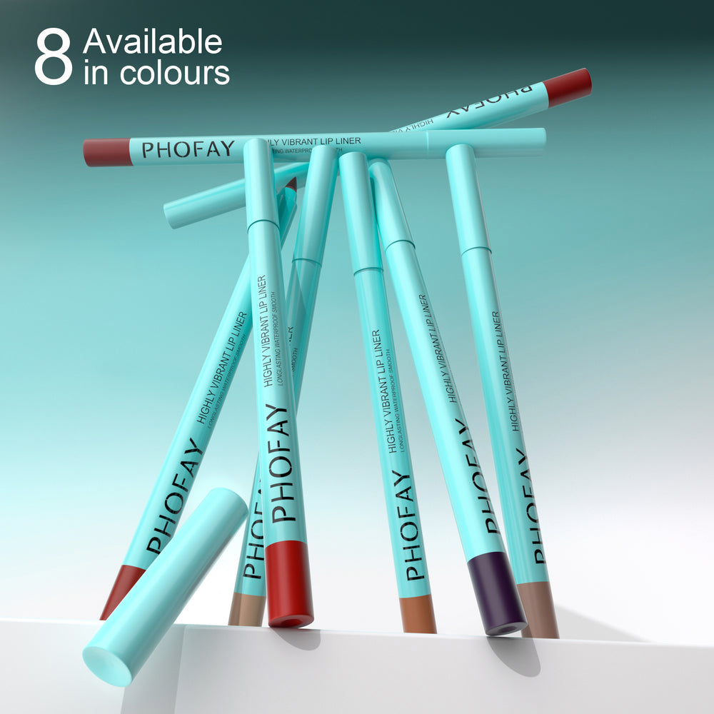 Lip Liner Set with Precision Tip – Long-Lasting, Waterproof & Smudge-Proof (1PC, 2PC & 3PC Sets)