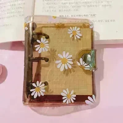 Kawaii Mini 3 Hole Daisy Notebook Planner Organizer Binder - EX-STOCK CANADA