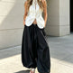 Women's Elastic-Waist Balloon Wide-Leg Pants — product view 6 of 13 | EX-STOCK