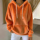 Women's Solid Color Lamb Fleece Lined Versatile Sweatshirt For Autumn And Winter EX-STOCK Canada 