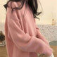 Fall Winter Round Neck Oversize Fleece Plush Pullover Sweater for women - EX-STOCK Canada