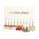 Christmas Stud Combination Suit Snowflake Elk Earrings - EX-STOCK CANADA