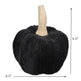 9.5 Black Velvet Pumpkin Large, For Holiday Halloween Decor - EX-STOCK Canada