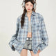 Retro Mid-length Sun Protection oversize Unisex outwear jacket and Coat Women - EX-STOCK CANADA
