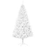 7ft White Christmas Tree Artificial Christmas Tree With 1230 Branch Tips And Metal Stand EX-STOCK Canada 