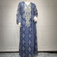 Muslim Saudi Dubai Evening Gown Embroidered Robe - EX-STOCK Canada