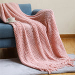 Nordic Sofa Blanket Cover Blanket Knitted Blanket Homestay Hotel Throw Blanket EX-STOCK Canada 
