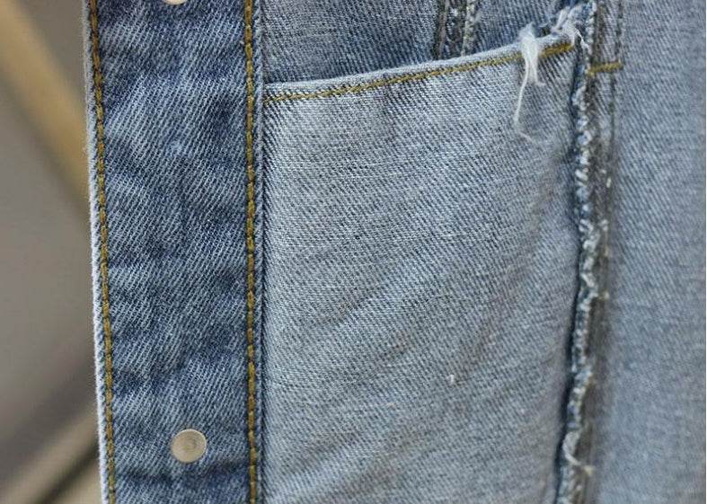 Elegant Women Heavy-duty Diamond-studded Tassel fringe Denim Jacket - EX-STOCK Canada