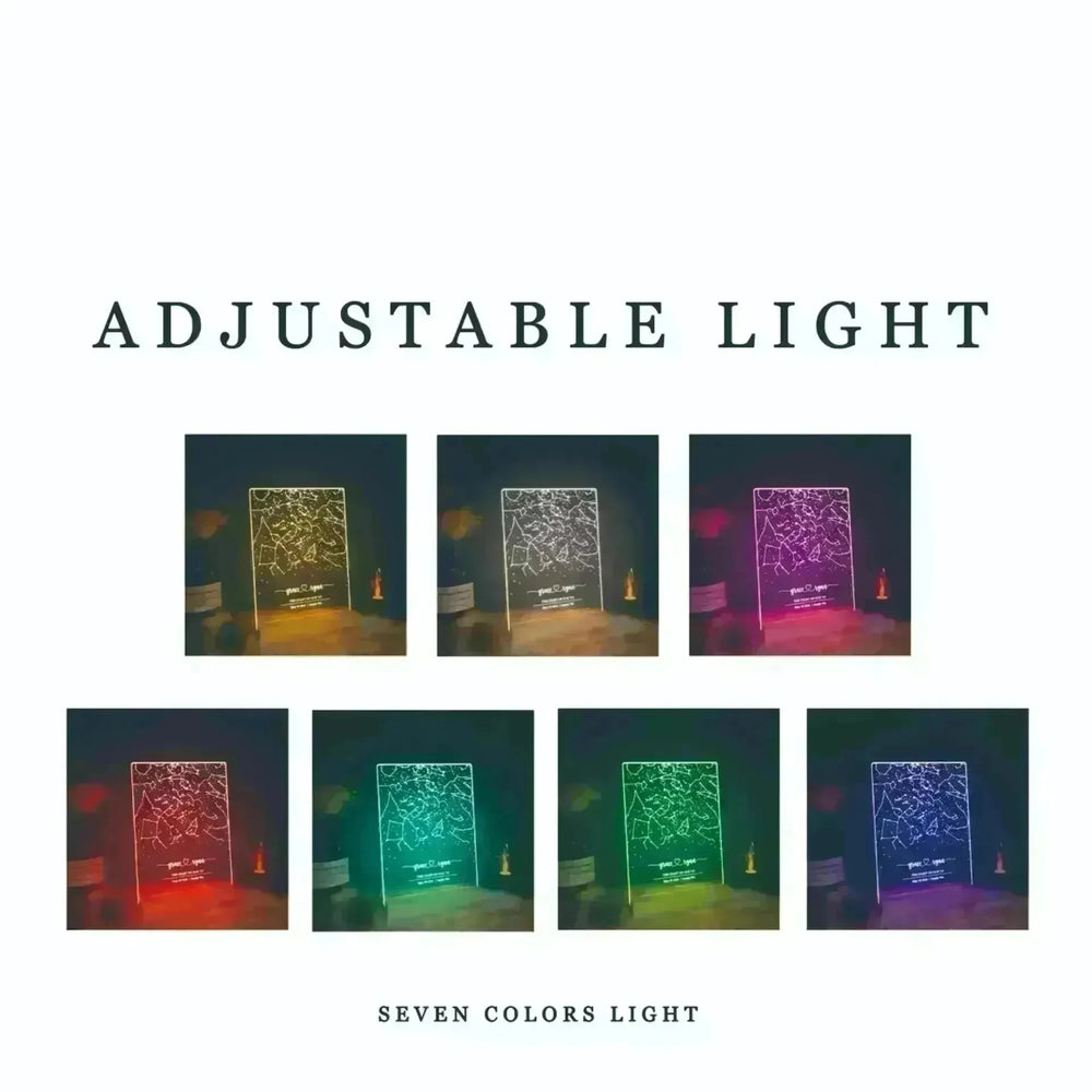 Premium Personalized Night Light Gift For Birthday - EX-STOCK CANADA