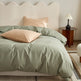 100 Cotton Sanding Duvet Cover Autumn And Winter Thickening Solid Color EX-STOCK Canada 