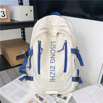 Simple Large Capacity Waterproof High School Backpack for Teens - EX-STOCK Canada