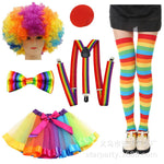 Halloween Clown Wig Dress Up Costume - EX-STOCK Canada