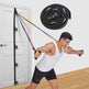 Accessoires de fitness à ancrage multiple pour la maison Strap de porte portable 