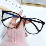 Large-frame Unisex Anti-blue Glasses For Men And Women With The Same Type Of Myopia Finished - EX-STOCK Canada