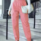 New Cargo Pants Fashion Casual Multi-pocket Elastic Waist Pencil Pants For Women - EX-STOCK CANADA