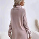Autumn Winter Solid Cashmere Loose Mini Turtleneck sweater Dress - EX-STOCK Canada
