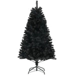 6ft Artificial Christmas Trees With Auto Open And Steel Base, Black EX-STOCK Canada 