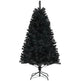 6ft Artificial Christmas Trees With Auto Open And Steel Base, Black EX-STOCK Canada 