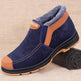 Men's Traditional Cotton Shoes Warm With Velvet Winter Boot - EX-STOCK Canada