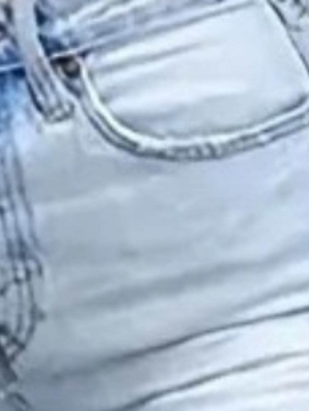 Women's High Waisted Light Colored Straight Leg Jeans, High Waisted And Cinched, High Stretch Blended Fabric, Comfortable And Versatile EX-STOCK Canada 