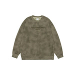 Retro heavy Oversized Crew neck Pullover sweatshirt for men - EX-STOCK Canada