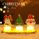 LED Electronic Candle Lights Christmas Trees Santa Claus Snowmen Creative Candles Small Night Lights Home Decorative Ornaments EX-STOCK Canada 