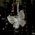 Christmas Decorations Sequins Acrylic Transparent Pendant - EX-STOCK CANADA