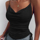 Spaghetti Strap Tops V-neck Camisole top Women Summer top - EX-STOCK Canada