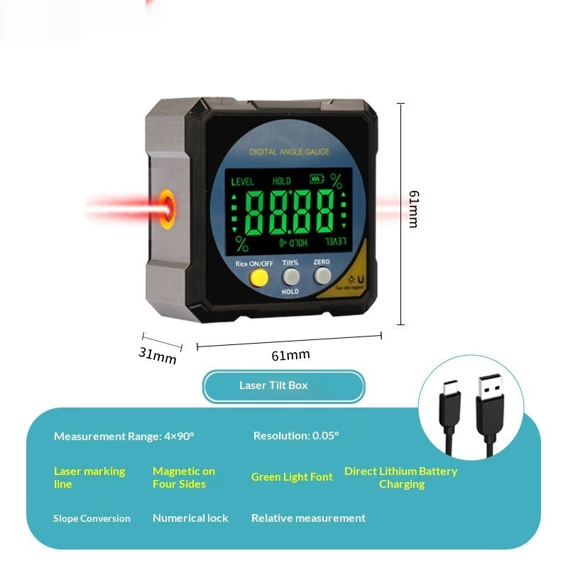 Instrument de mesure angulaire de haute précision utilisant l'électronique magnétique puissanteEX-STOCK Canada 